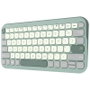 ASUS Marshmallow KW100 Teclado Inalámbrico Compacto 75% Verde Green Tea Latte